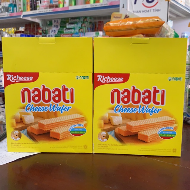 Bánh kem xốp nabati vị phô mai hộp 340g