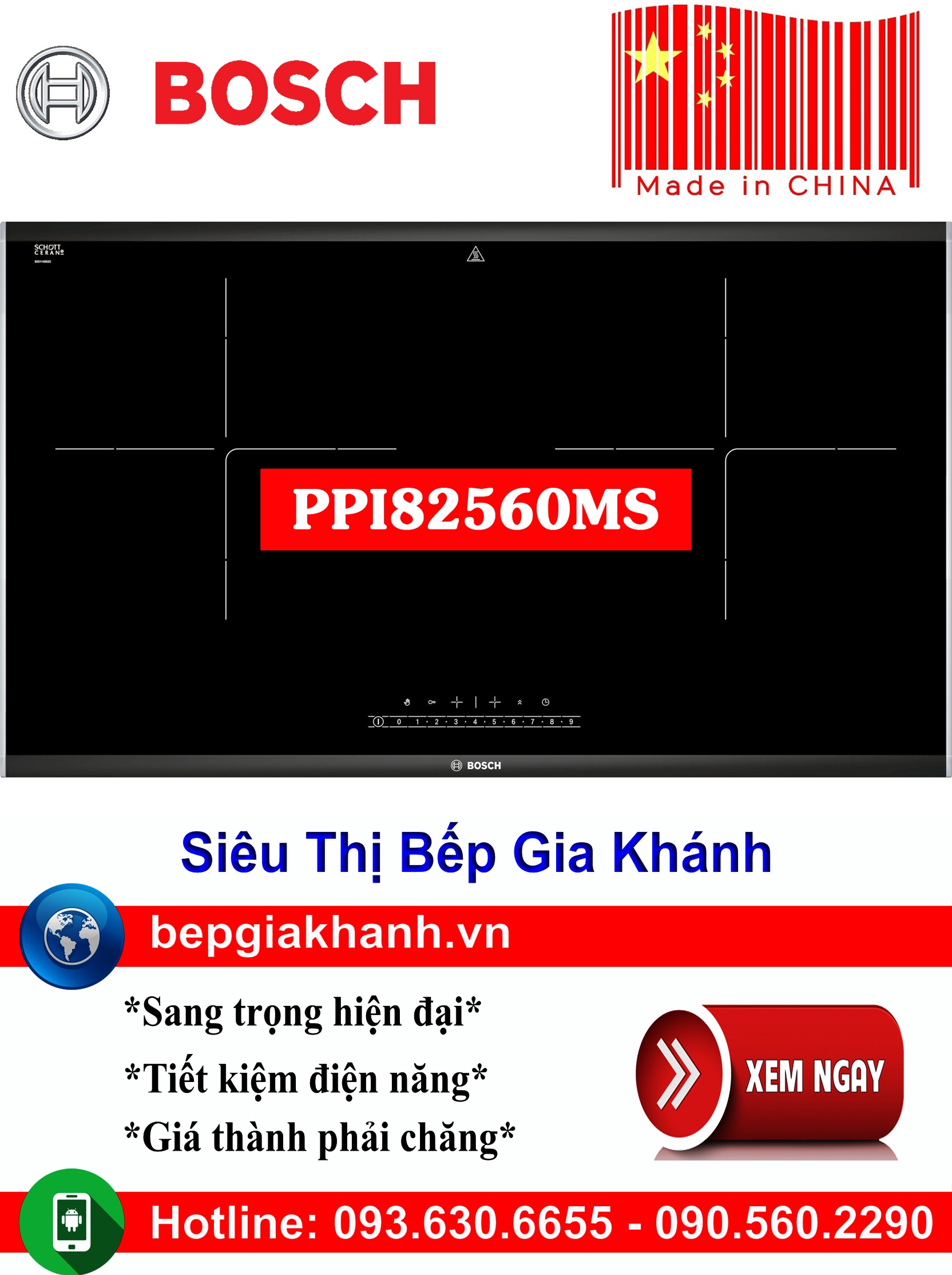 Bếp từ cao cấp PPI82560MS sản xuất Trung Quốc, bếp từ, bếp điện từ, bếp từ đôi, bếp điện từ đôi, bếp từ giá rẻ, bếp điện từ giá rẻ, bếp từ đơn, bep tu don, bep tu