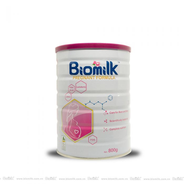 SỮA BẦU BIOMILK PREGNANT FORMULA NHẬP KHẨU ÚC 800G - DÀNH CHO MẸ BẦU