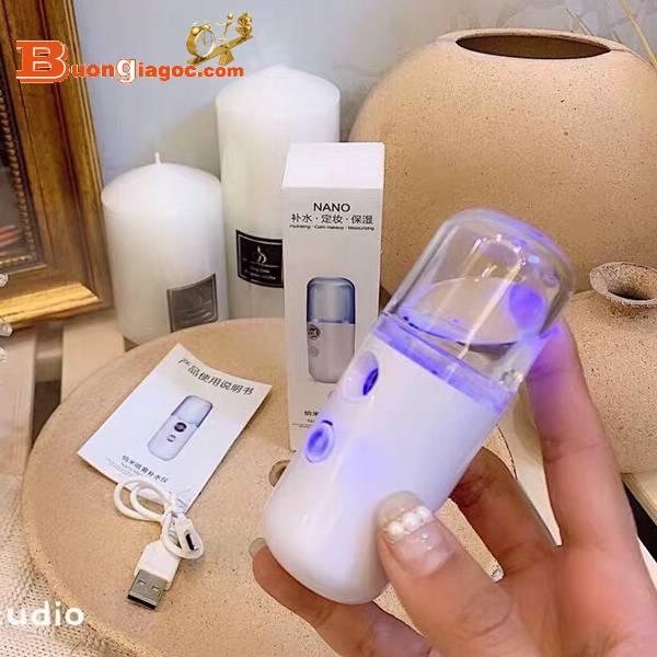 Máy phun sương xông mặt nano mini