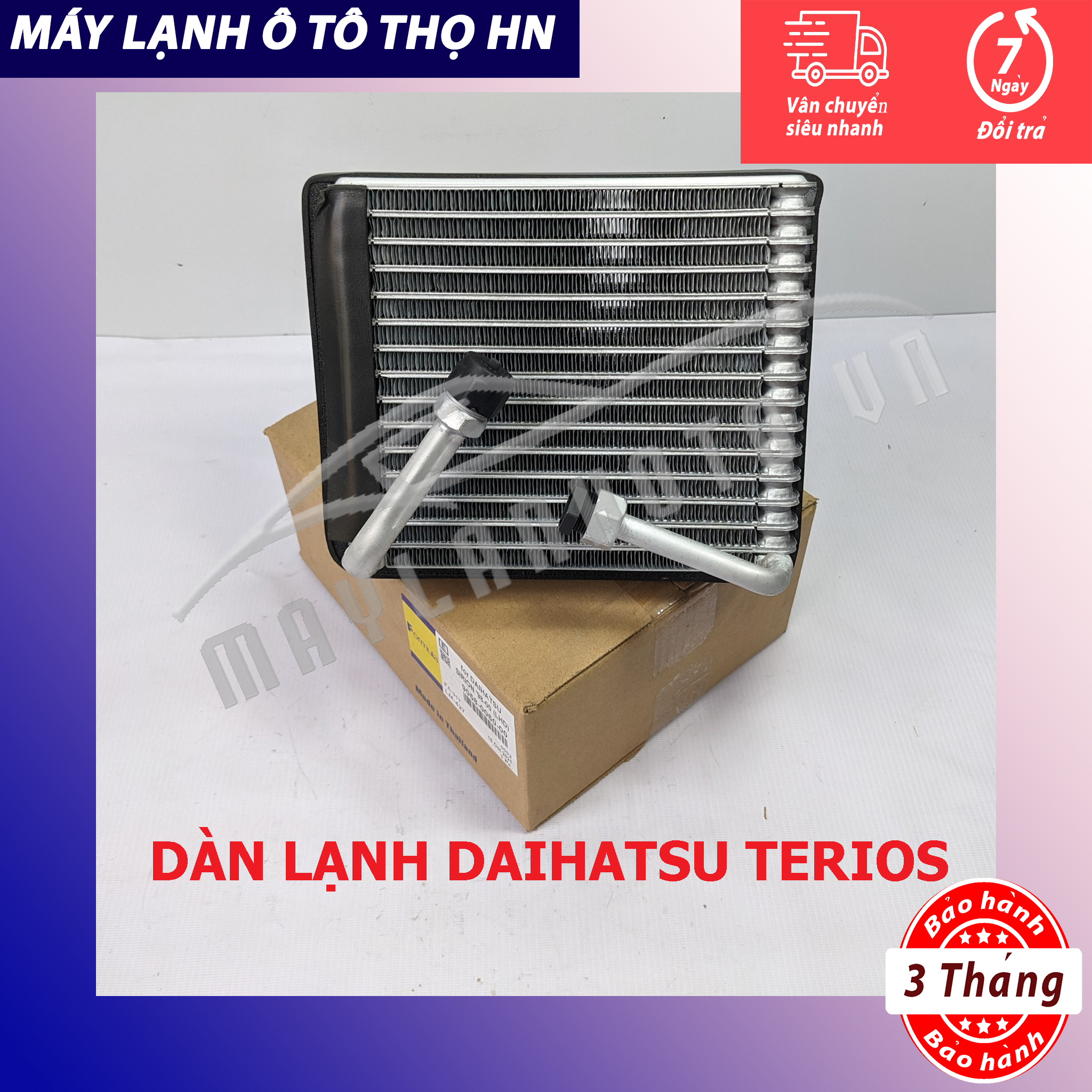 Dàn (giàn) lạnh Daihatsu Terios Hàng xịn Thái Lan (hàng chính hãng nhập khẩu trực tiếp)