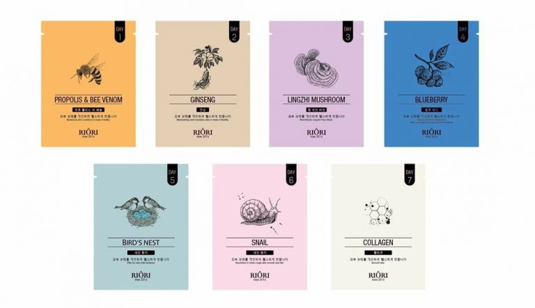 Mặt nạ giấy 7 days mask riori