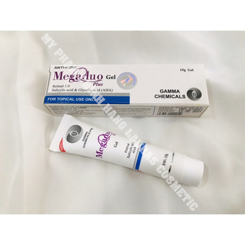 Kem giảm mụn ẩn Megaduo, gel giảm thâm, dưỡng da