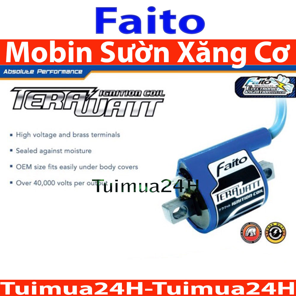 [HCM]Mobin Sườn FAITO 5400 độ pô xăng lửa cho xe Xăng Cơ Malaysia