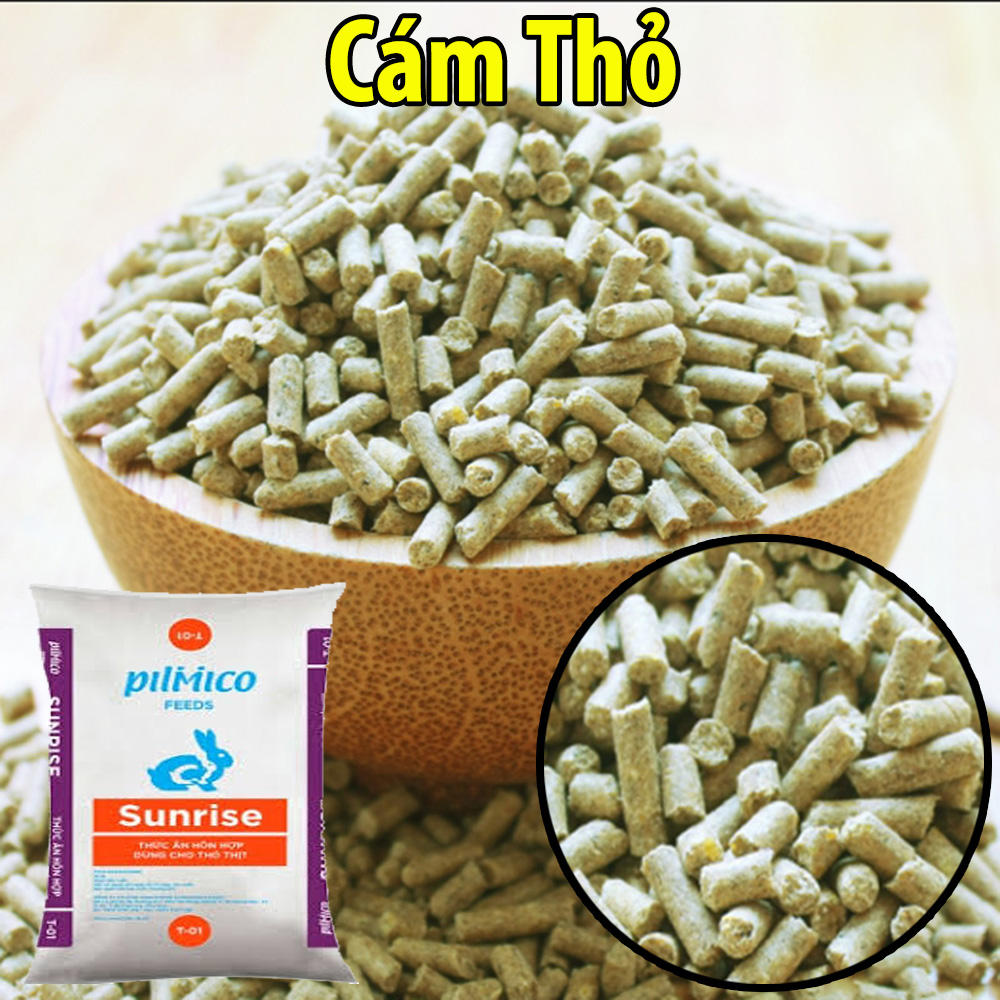 1kg cám thỏ bổ dưỡng cho thỏ-bọ ú-guinea pig