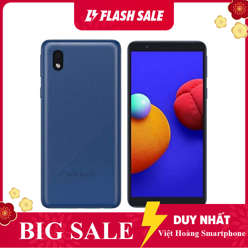 Điện thoại điện thoại samsung a01 core 2gb/16gb xanh - bảo hành 1 năm