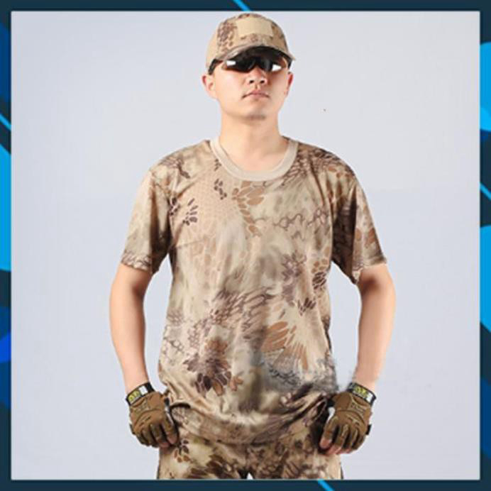 Áo Thun Nam Lính Mỹ - Áo Phông Nam cotton - Áo Phông Quân Đội Rằn Ri