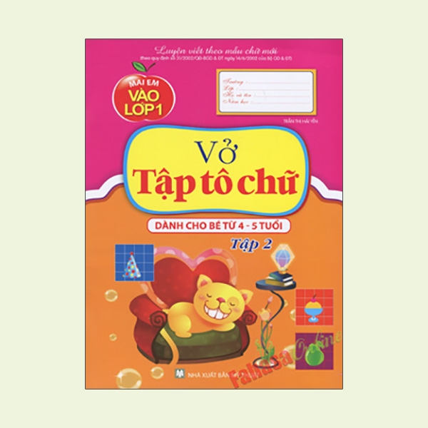 Fahasa - mai em vào lớp 1 - vở tập tô chữ - tập 2