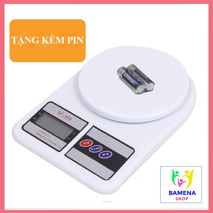 Cân điện tử để bàn mini dùng định lượng đồ ăn dặm cho bé DC05
