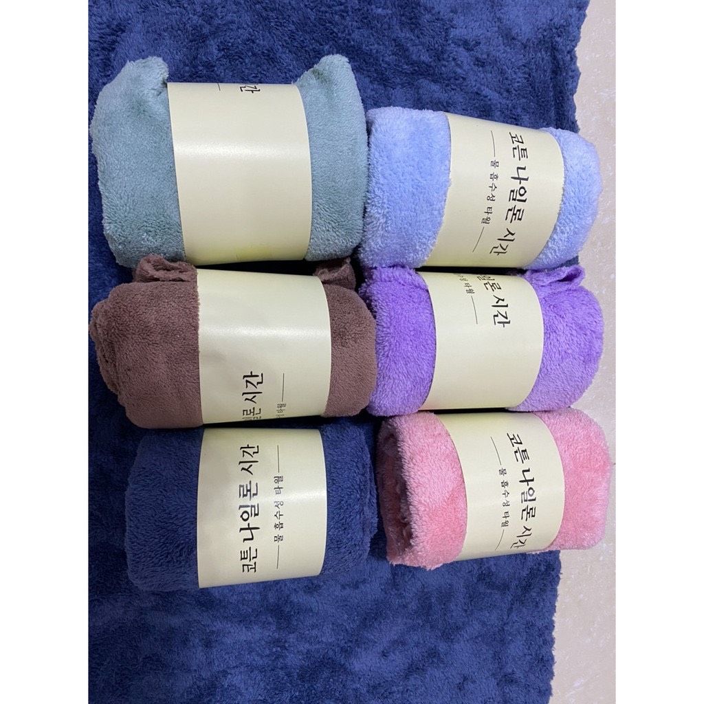 Khăn tắm lông cừu hàn quốc 35x75