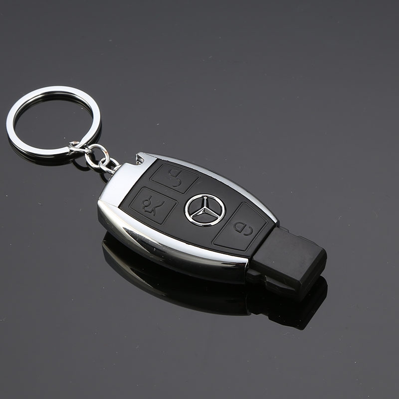 Bao da chìa khóa da cao cấp kèm phụ kiện cho chìa khoá Mercedes