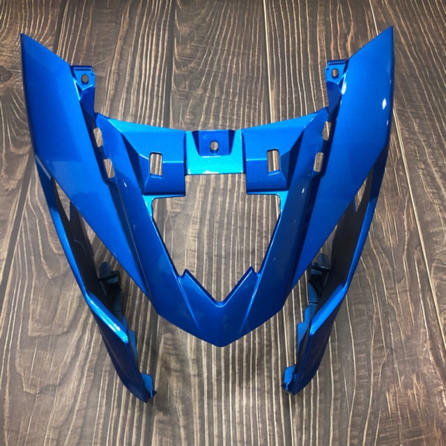 Ốp đầu đèn màu xanh raider fi - satria fi 150