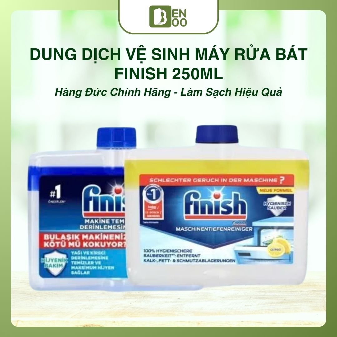 Finish cleaning agent 250ml lemon fragrance bottle fruit cleaning, imported from Germany