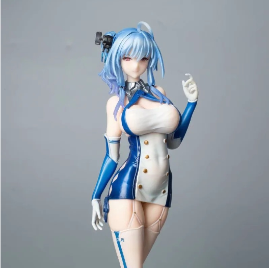 Anime Azur Lane St. Louis Dress Soft body 1/8 scale PVC Figure No Box cast  off | eBay