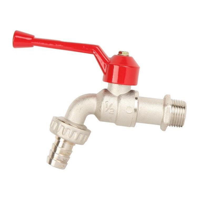 Vòi hồ thân đồng Sanwa, ren ngoài 21mm, tặng 1 cuộn băng tan