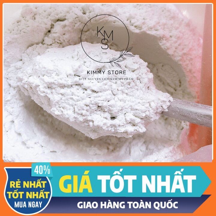 Lẻ túi zip 100g bột kích tẩy mạnh màu trắng