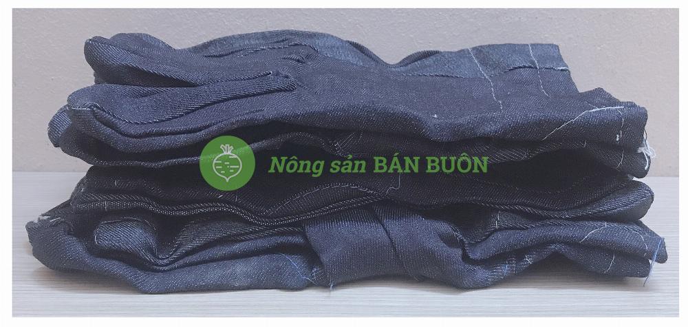 3 găng tay vải bò - vải jean lao động, làm vườn, chống cắt, chống trơn trượt, chống bỏng