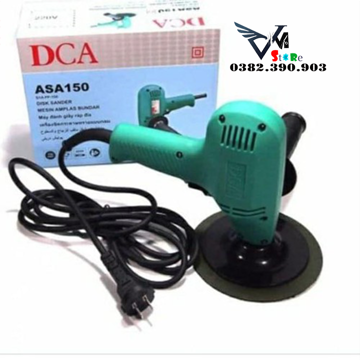 6 inch máy chà nhám đĩa dca asa150