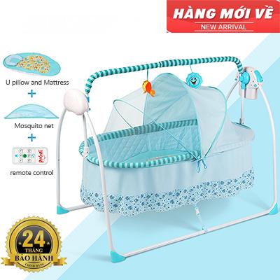 Nôi Điện Cho Bé Mua Ngay Nôi Điện Tự Động Primi - Pc Có Đai Bảo Hiểm Chân Đế Chống Trơn Trượt  Màn Chống Muỗi Chế Độ Điều Khiển Mức Độ Đung Đưa Kiêm Chế Độ Hẹn Giờ Tắt Thông Minh Thích Hợp Cho Bé Từ  0 - 36 Tháng Tuổi.