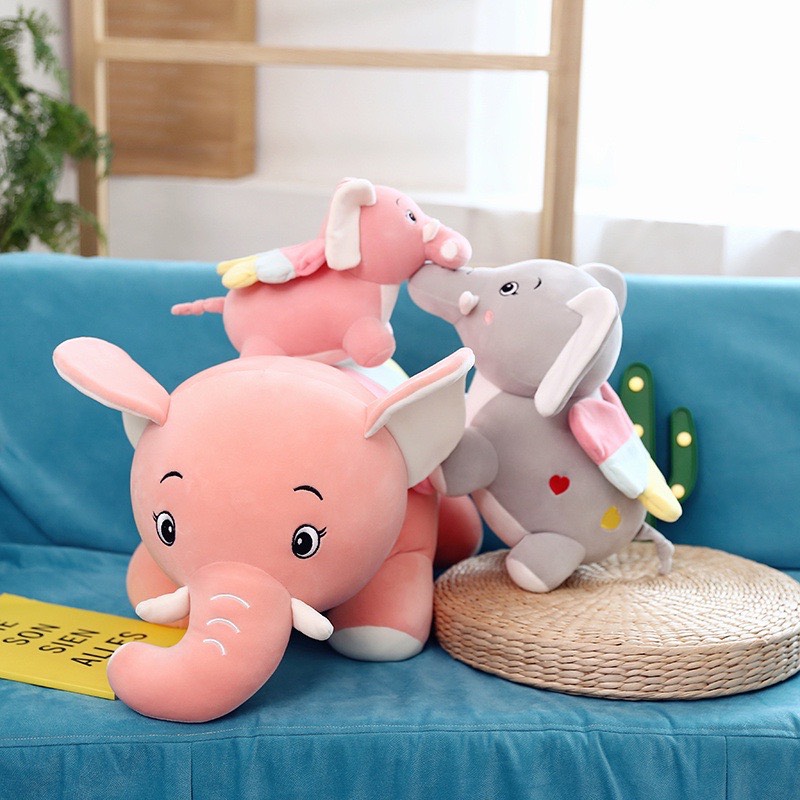 Bé voi nhồi bông - voi bông cao cấp size 25cm