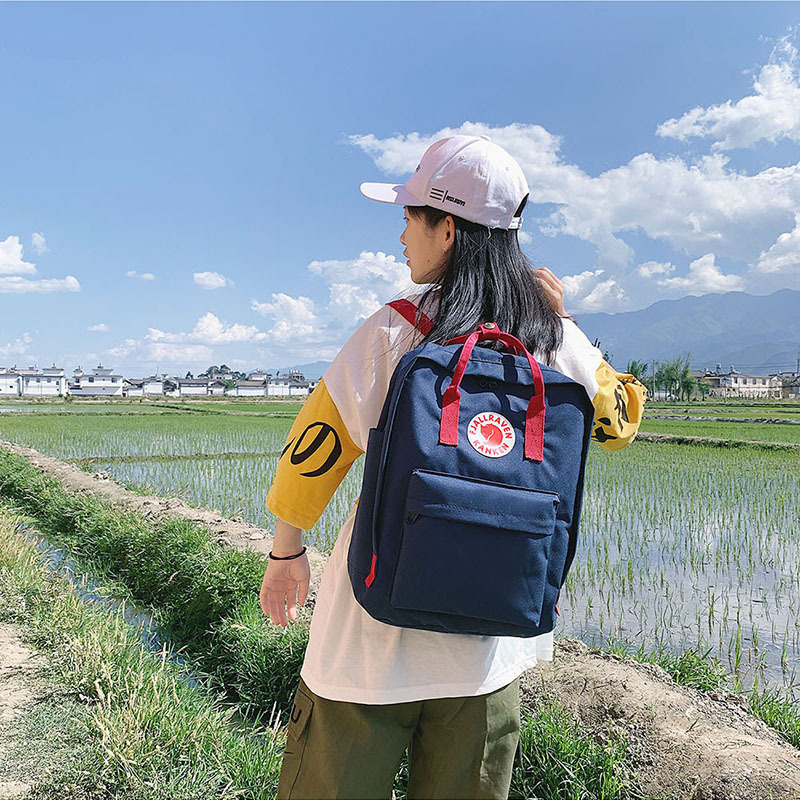 (XẢ KHO 3 NGÀY) Balo kanken size Classic-balo đi học,balo chống nuớc, tặng kèm móc khóa kute