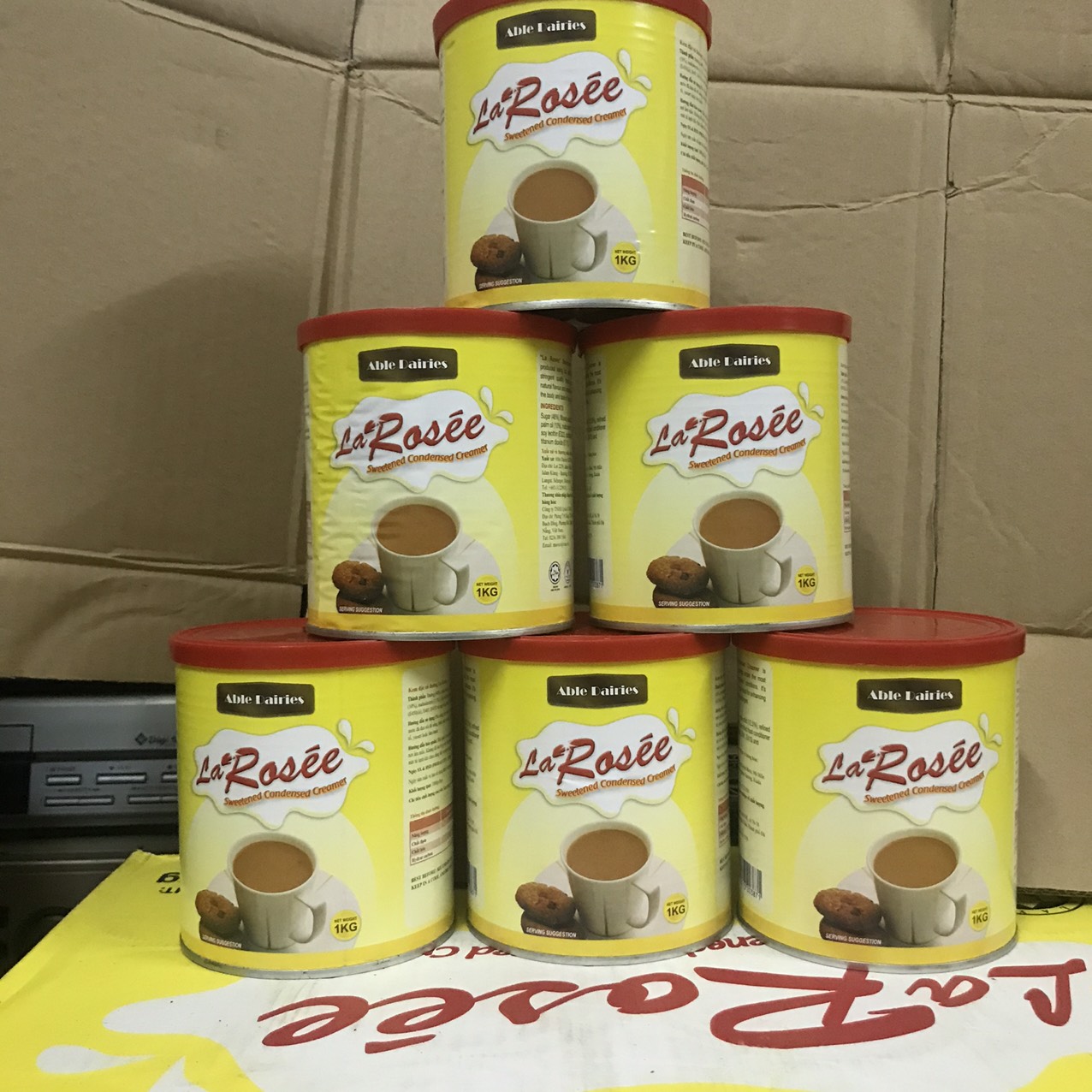 Sữa đặc có đường la'rosee lon 1kg