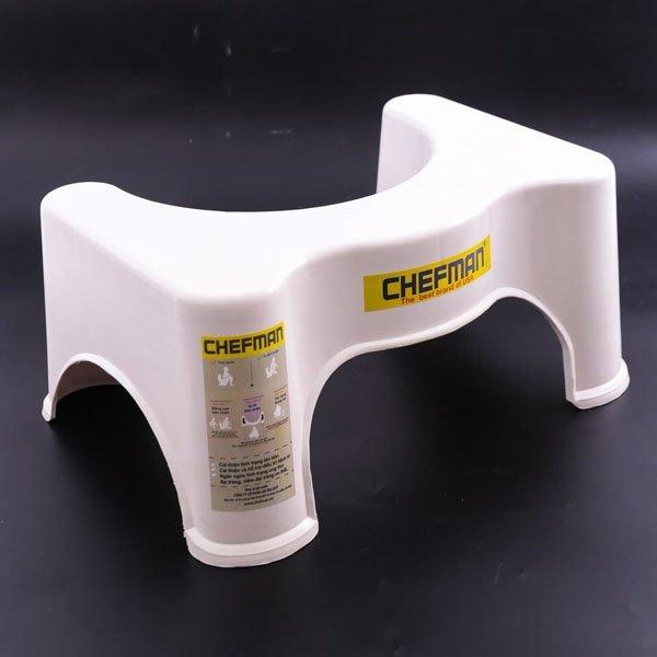 Ghế chống táo bón chefman/ghế kê chân toilet