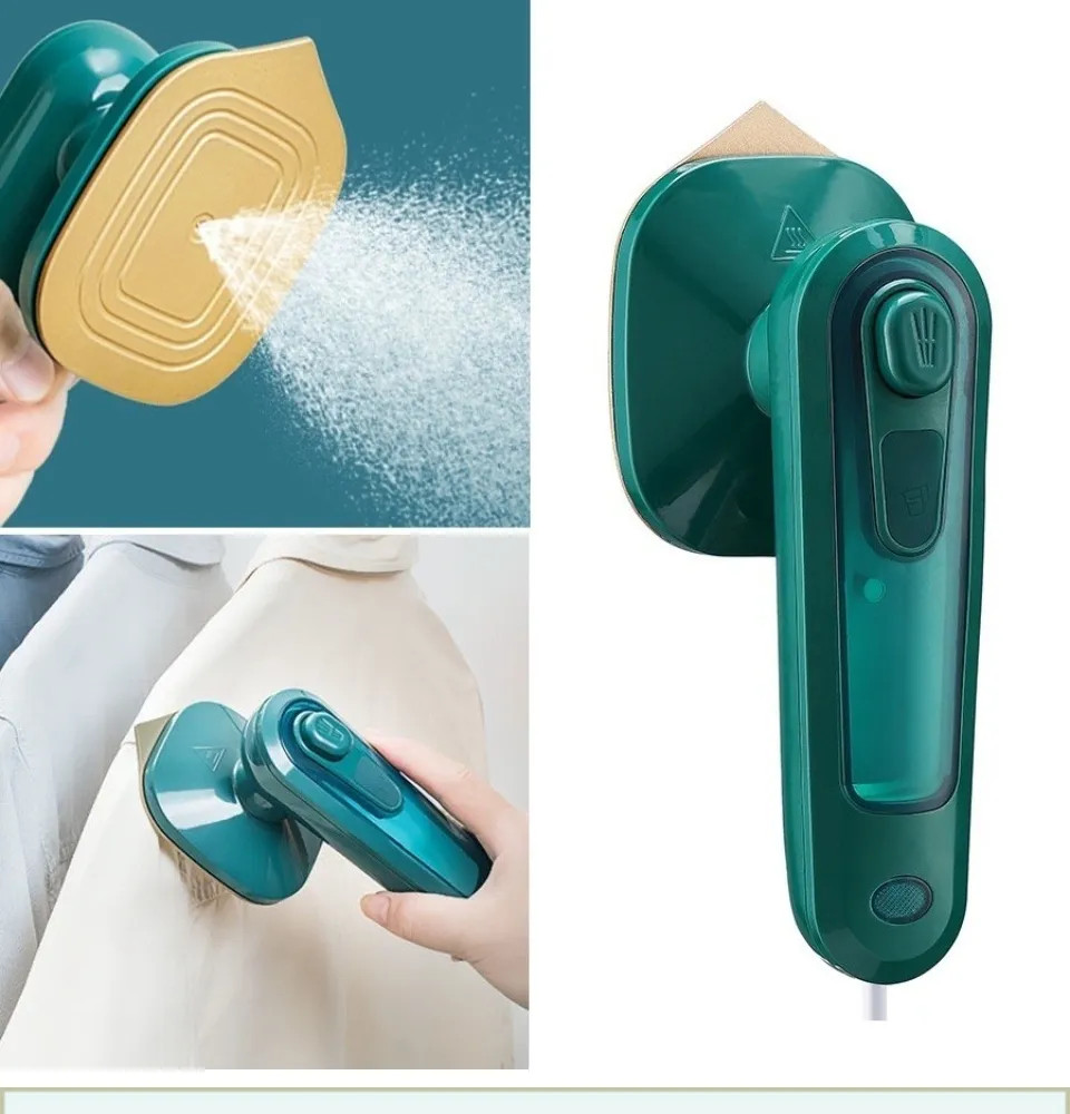 Bàn ủi hơi nước cầm tay mini, bàn là hơi nước cầm tay là quần áo công suất 33W, bàn ủi mini du lịch thiết kế nhỏ gọn, bàn là hơi nước, bàn ủi quần áo,bảo hành đổi mới