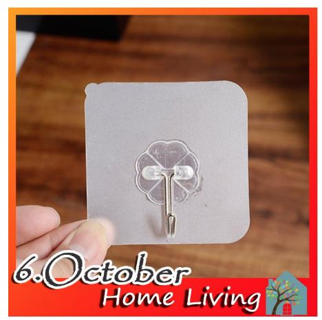 Combo 10 móc dán tường cường lực siêu dính siêu chắc - 6x6cm