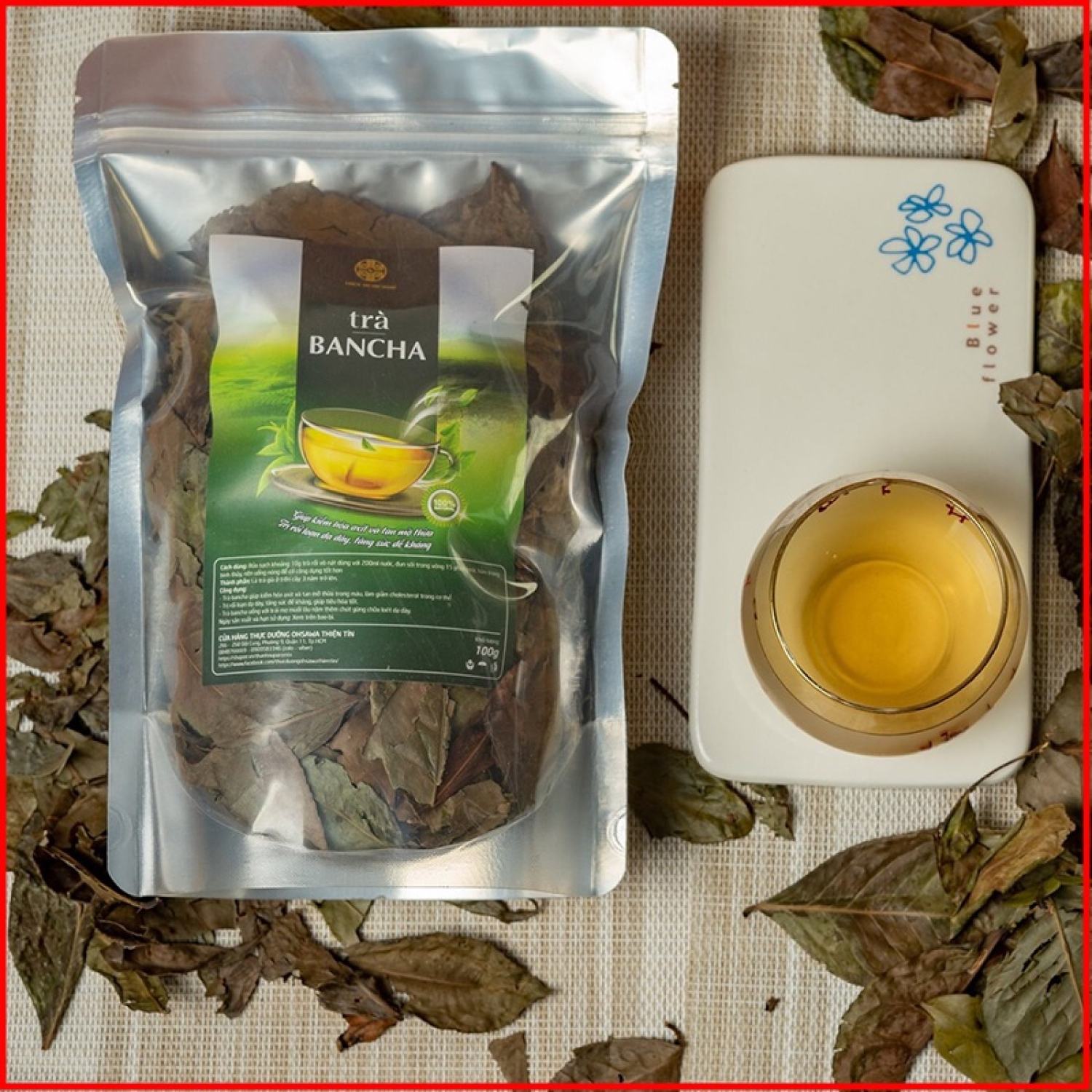Trà bancha giúp thanh lọc cơ thể và làm đẹp da trên 3 năm 100gr