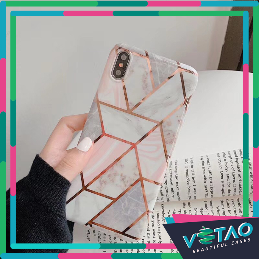 Ốp iphone x xs xs max 11 11 pro 11 pro max 7 8 plus, ốp lưng iphone vân đá kẻ ô