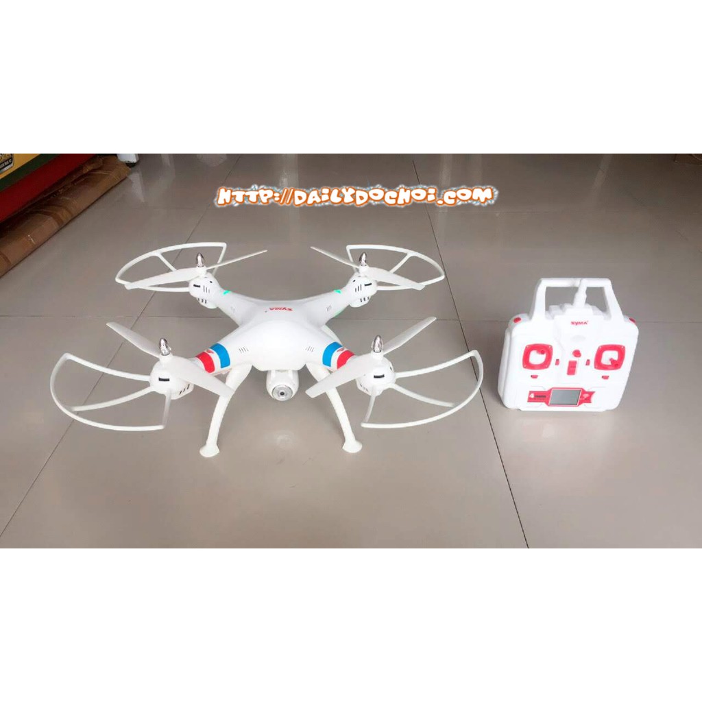 Máy bay quadcopter cỡ lớn Syma x8w điều khiển từ xa camera truyền về điện thoại