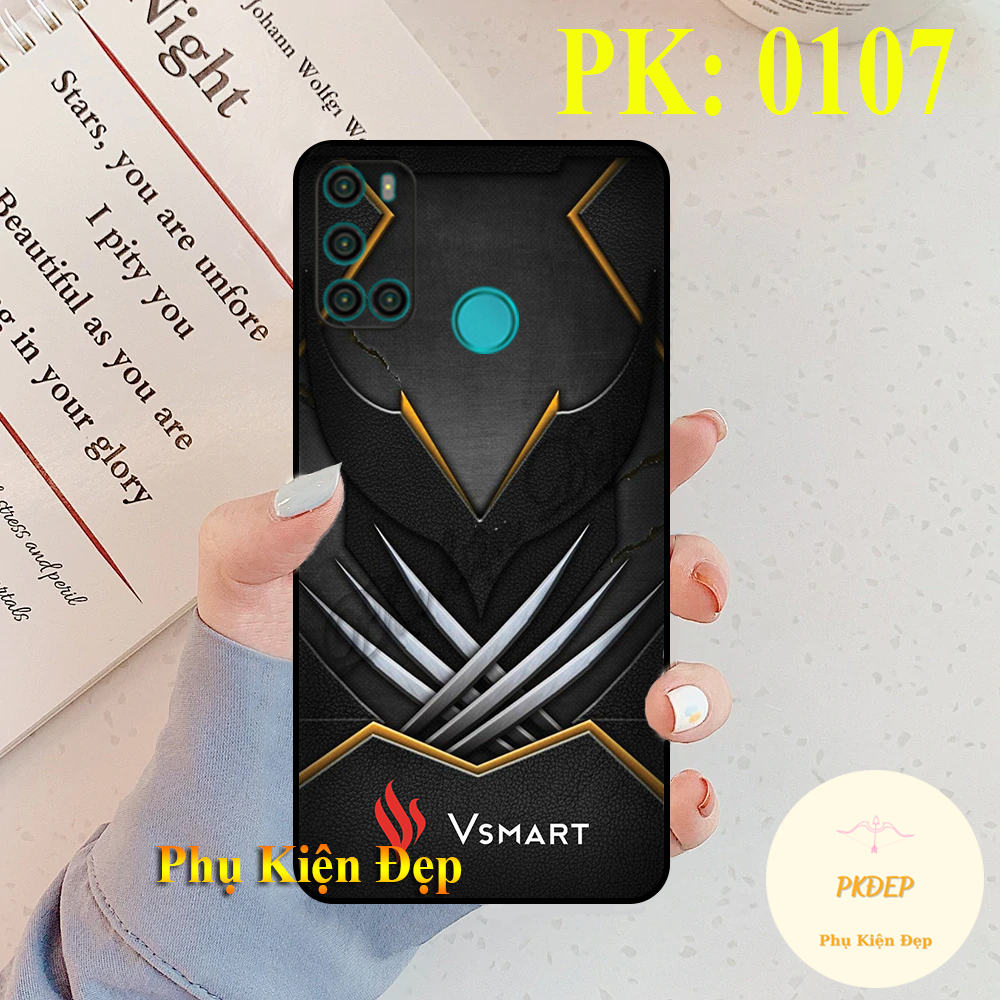 Ốp lưng Vsmart Joy 4 dẻo đen in hình Công nghệ siêu đẹp