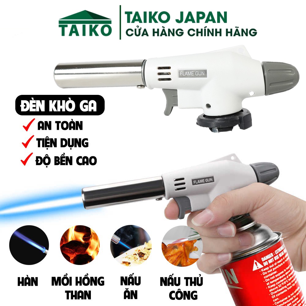 Khò ga mini flame japan - khò nhôm đánh lửa tự động, khò đồng mồi lửa thủ công