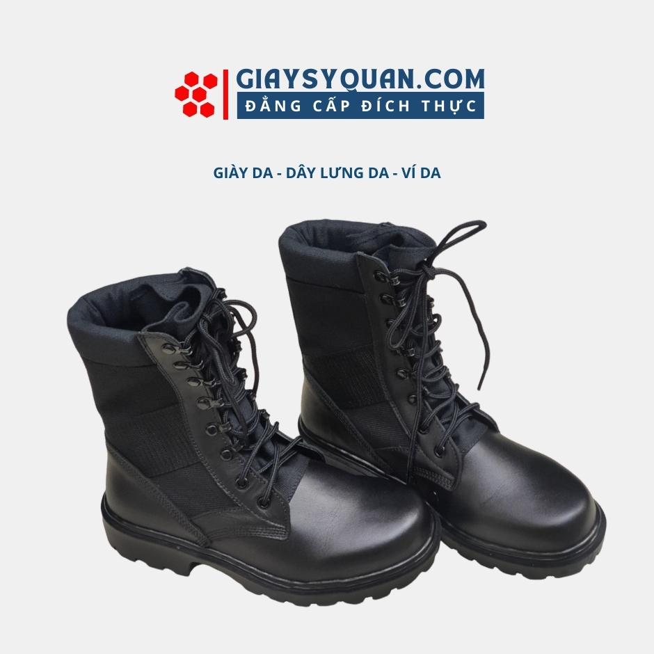Giày bốt nam cao cổ da thật, bảo hành 2 tháng