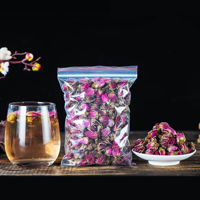 100gr nụ hoa hồng sấy khô đà lạt thơm ngon thượng hạng.