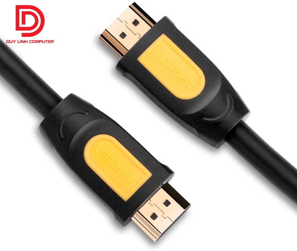 Ugreen 10130 3m màu vàng cáp tín hiệu hdmi chuẩn 1.4 hỗ trợ phân giải 4k * 2k hd101