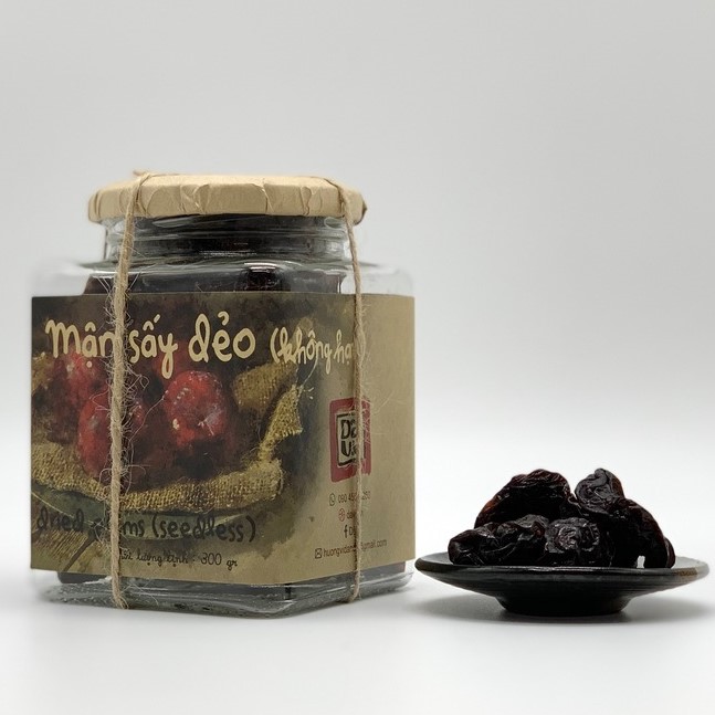 Ô Mai Mận Sấy Dẻo Không Hạt 300gr Dã Vị