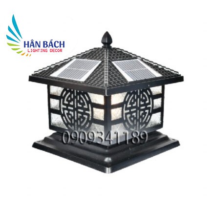 Đèn trụ cổngđèn gắn cộtđèn trụ năng lượng mặt trời D400