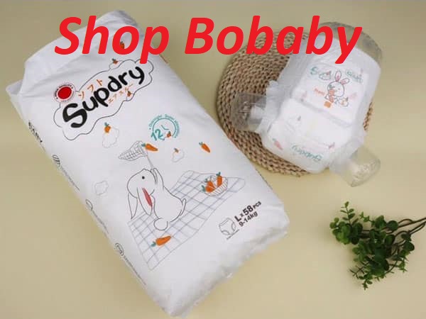 Tã/Bỉm QUẦN/DÁN SUPDRY nội địa Trung size S72/M66/L60/M64/L58/XL52/XXL50 (hàng có tem phụ)