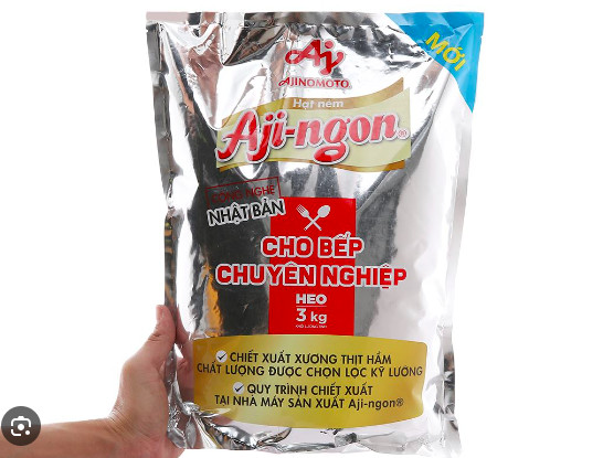 Hạt nêm Aji-ngon vị heo gói 3kg