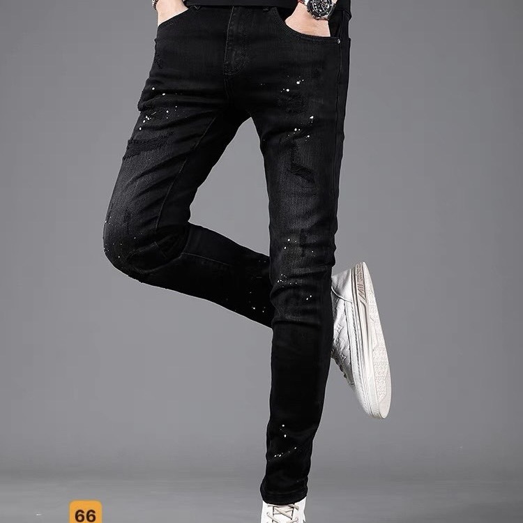 [HCM]Quần Jean Nam Jean Nam Đẹp Quần Bò Nam Rách Chất Vải Đẹp Phom Dáng Body Không Xù Không Bai Màu ( Hình Thật Có Kèm Video) Thời Trang Phong Cách DG-SHOP MS4050
