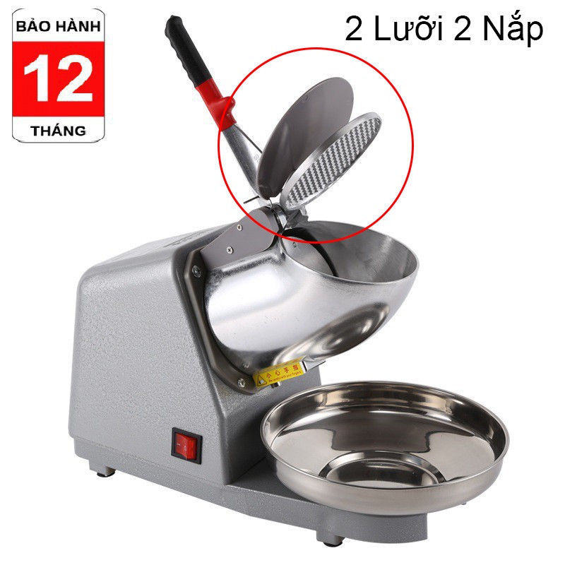 Máy Bào Đá Tuyết 2 Lưỡi Xay đá nhanh đều mịn (CAM KẾT HÀNG LOẠI TỐT)