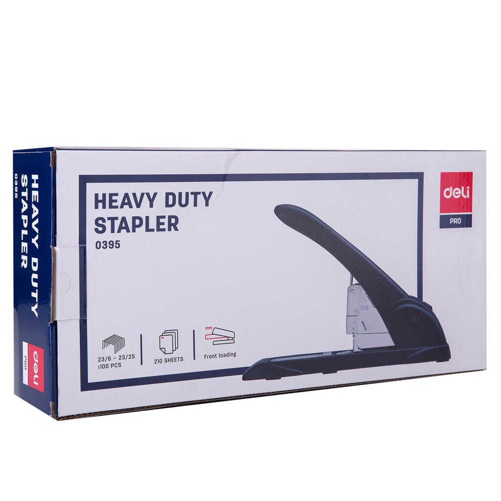 Dập ghim đại deli 0395/ máy dập ghim đại, ghim được 210 tờ vpp thủ đô