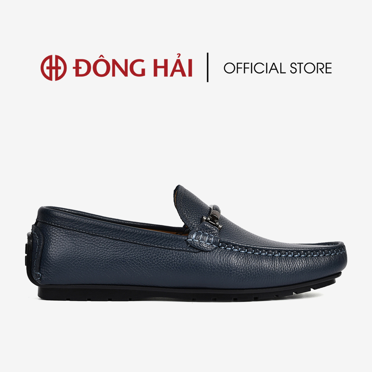 Giày lười nam Đông Hải chất da bò cao cấp với thiết kế slip on thoải mái - G0342
