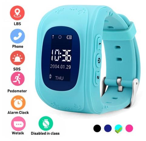 Đồng Hồ Định Vị Trẻ Em Thông Minh Q50 Đủ Màu Nghe Gọi 2 Chiều