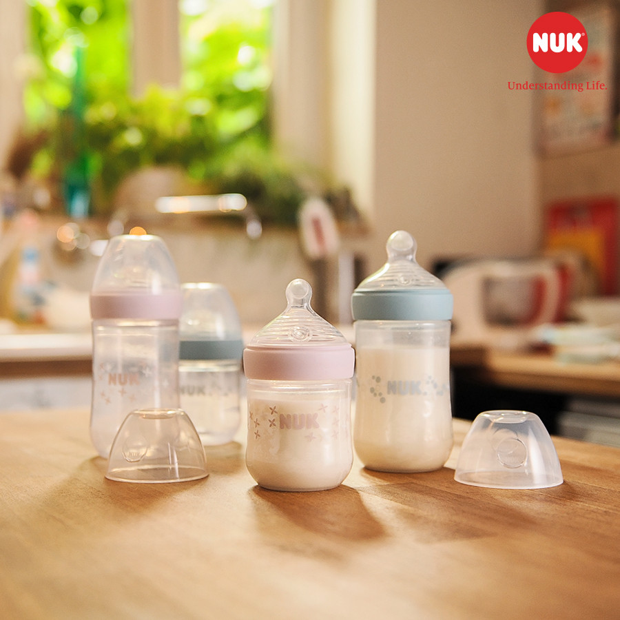 Bình sữa cho bé nuk - hàng đức 150/260ml