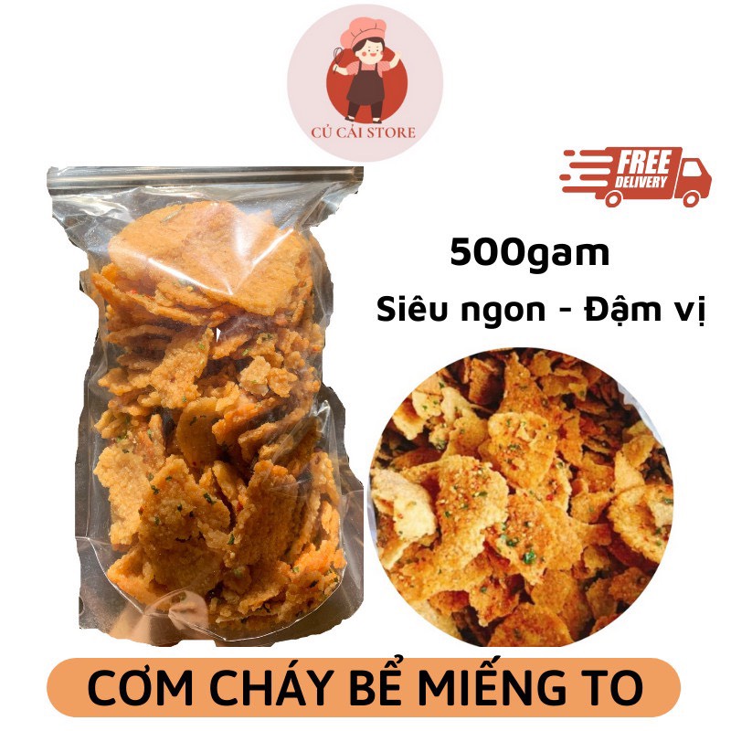 1kg cơm cháy mắm hành bể loại ngon