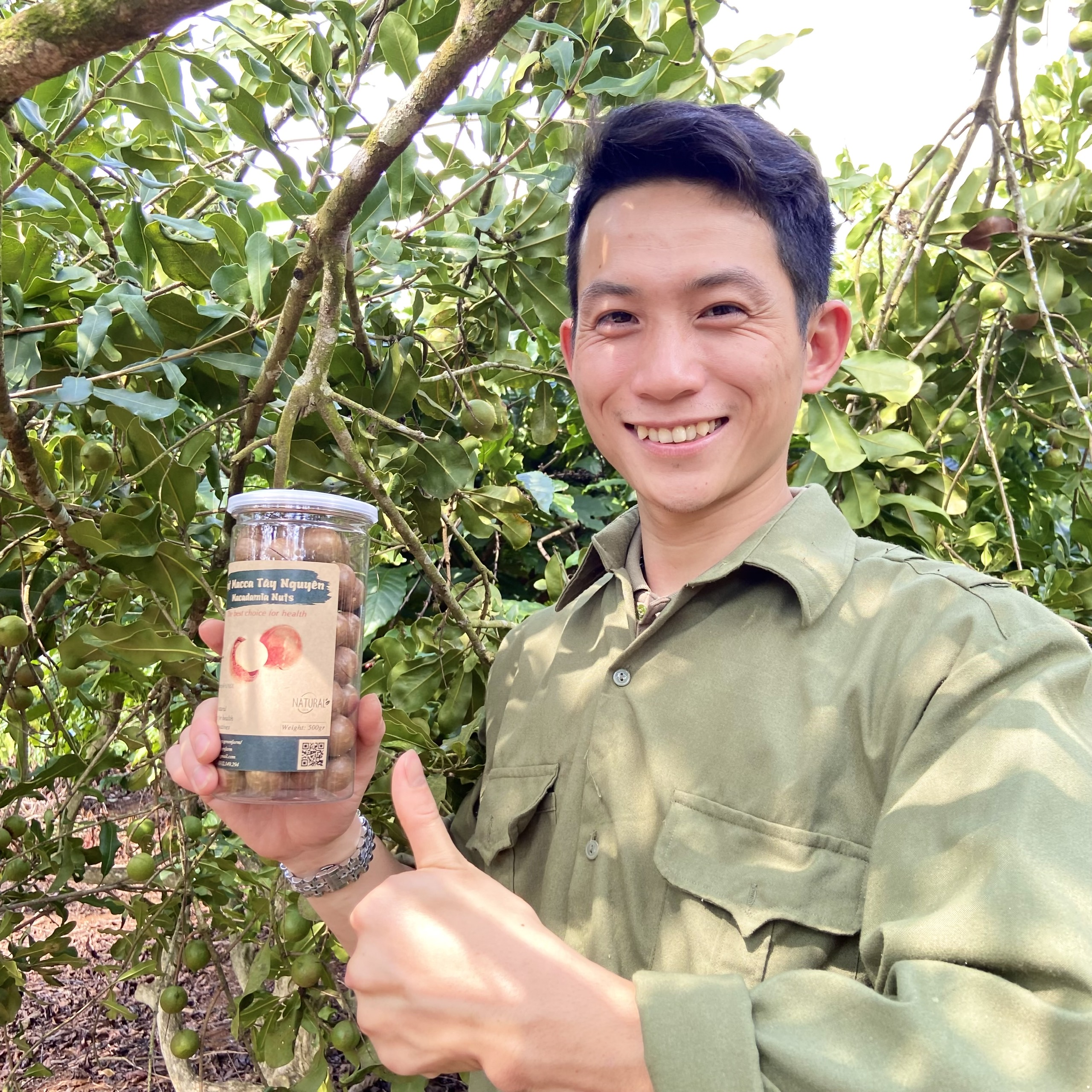 Hạt macca sấy nứt vỏ tự nhiên 500gr macca vụ mới
