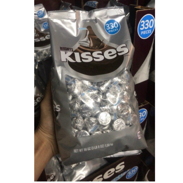 Chocolate kisses milk 1,58kg mỹ